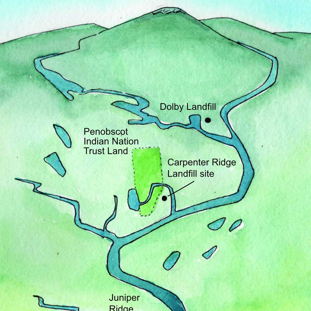 Penosbscot River map